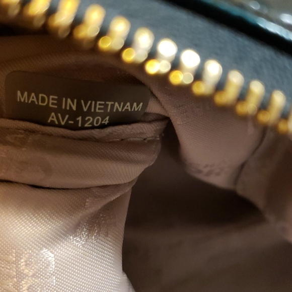 Michael Kors Metallic Green Satchel - Picture 8 of 8